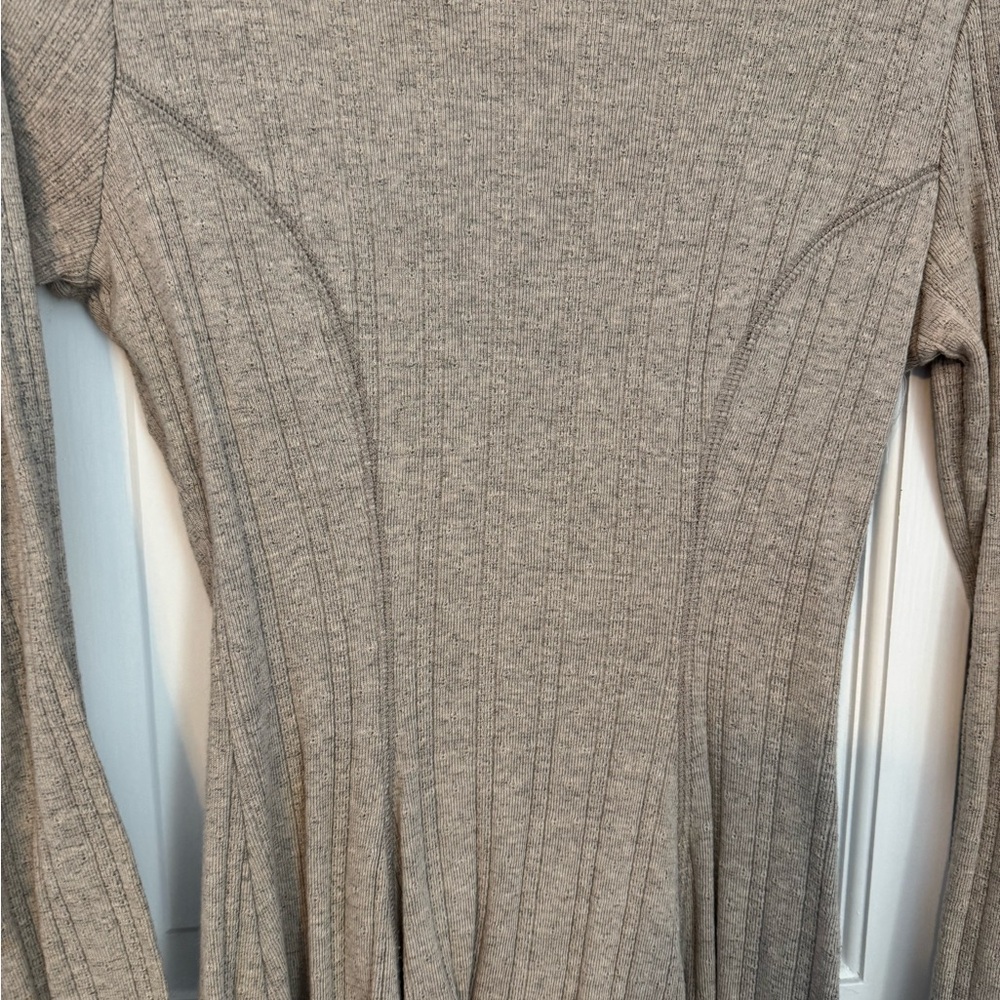 Vintage Contempo Casuals Ribbed knit Mini Dress – Med. Classic Cute Contemporary - Picture 5 of 11